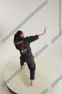 Ronda Kimono Fighting Pose